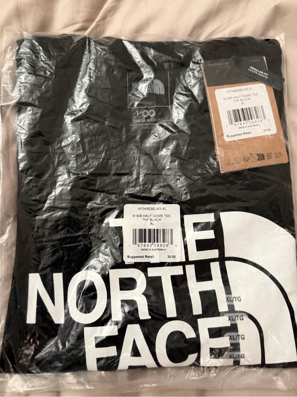 The North Face Men's Black XL Tshirt